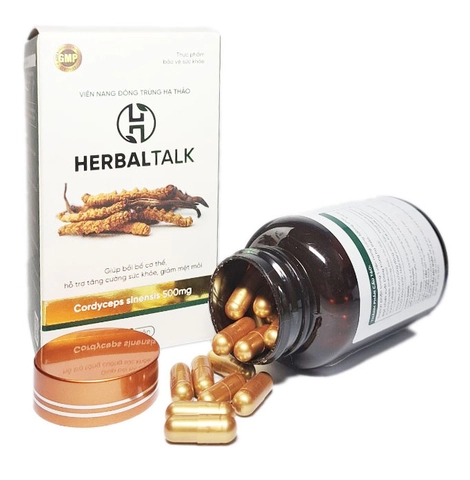 Viên nang Đông trùng hạ thảo Herbaltalk