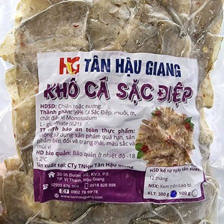 Khô Sặc Điệp xẻ ,300g/túi 